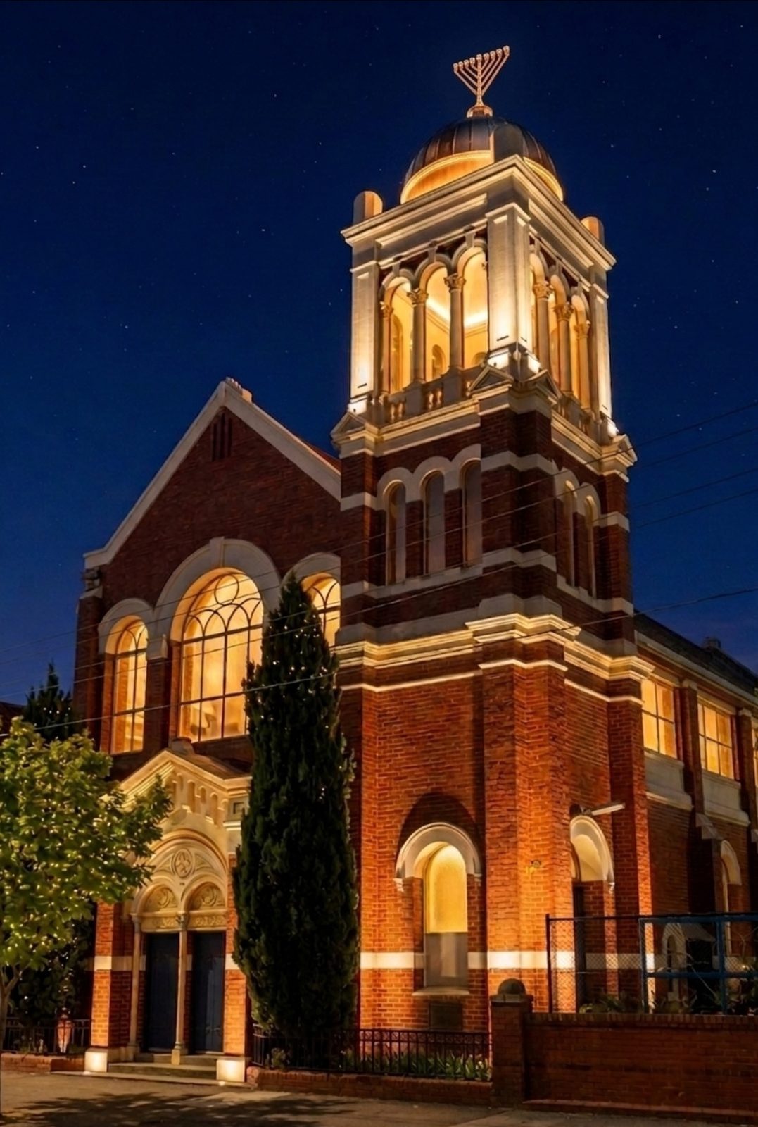 After: render of the finished restoration